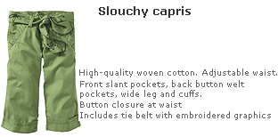 capris